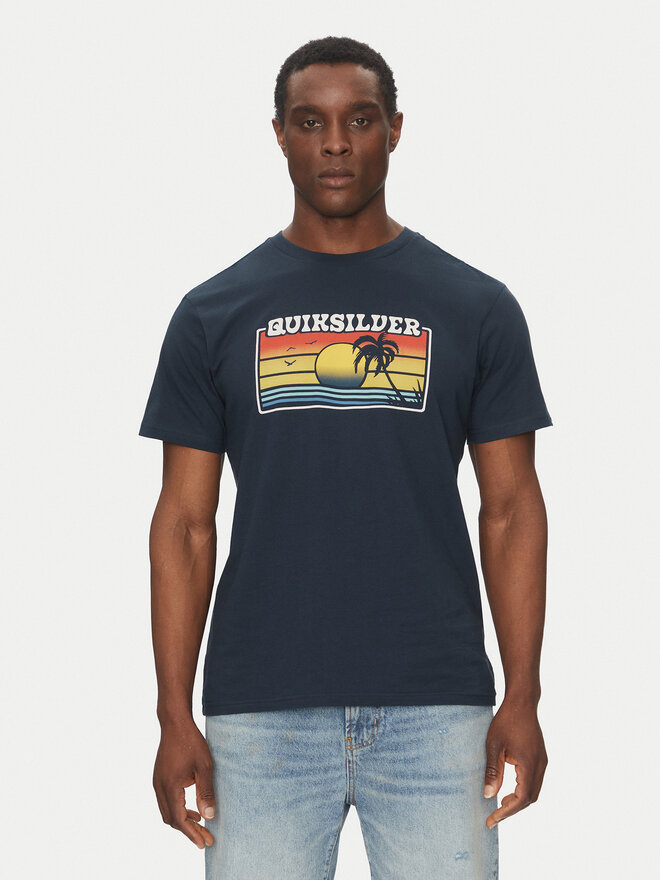 Quiksilver Quiksilver Marškinėliai EQYZT08065 Tamsiai mėlyna Regular Fit