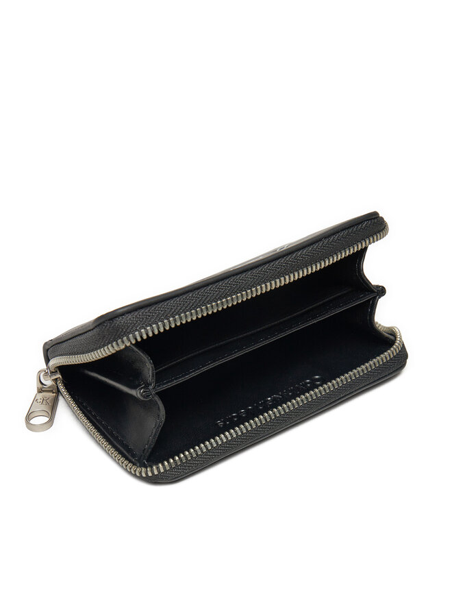Calvin Klein Jeans Малък дамски портфейл Calvin Klein Jeans Zip Around Mono K60K612255 Черен