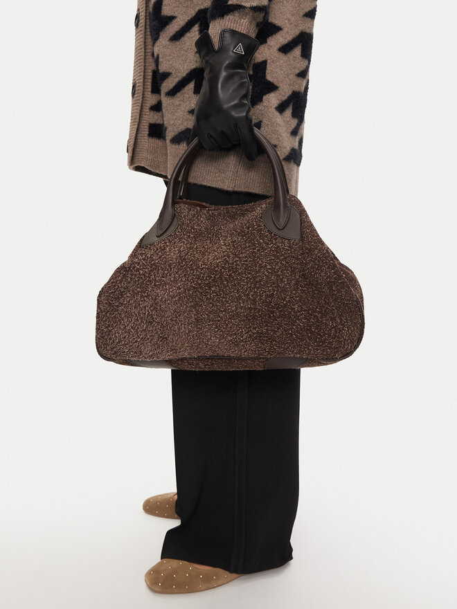 Guess Guantes de mujer Guess AM9449 LEA02 Negro