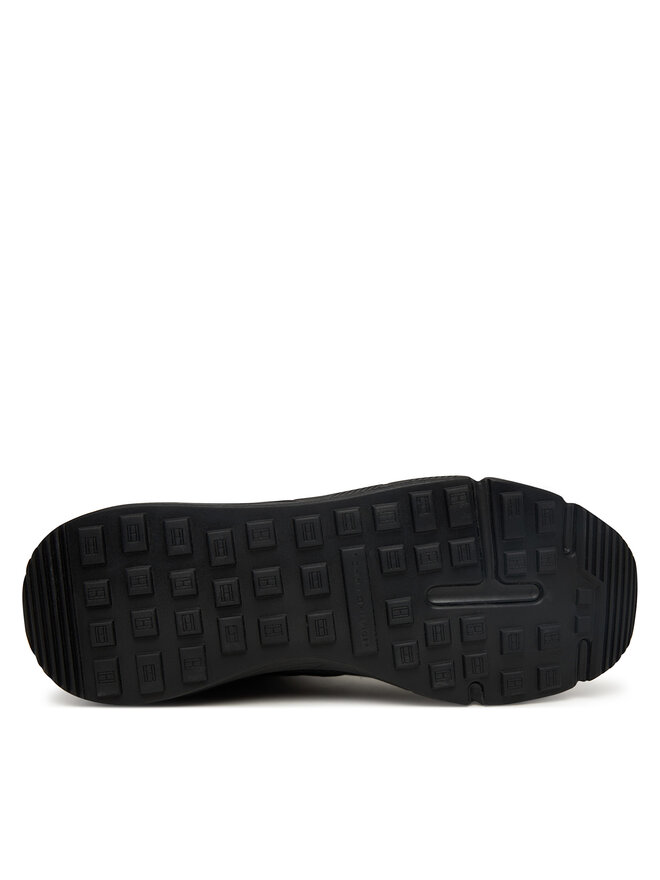 Tommy Hilfiger Schnürschuhe Tommy Hilfiger Hilfiger W Nbk Sde Hybrid Boot FM0FM05609 Schwarz