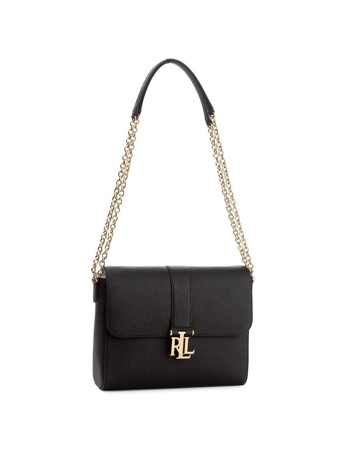 Handtasche Lauren Ralph Lauren Gabbi Shoulder Bag N91 XZAFK XYAFK XWA89 Schwarz eschuhe