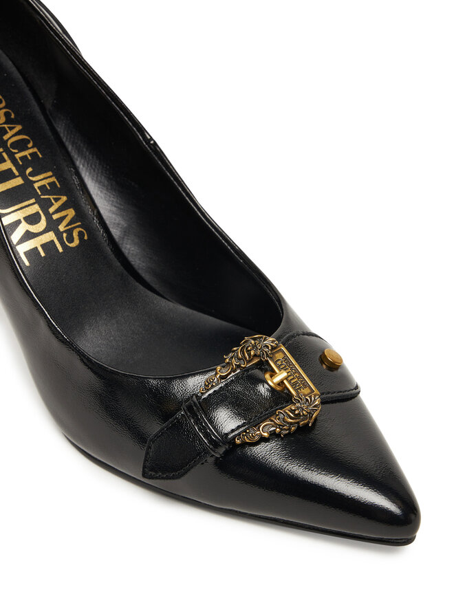 Versace Jeans Couture Magassarkú Versace Jeans Couture 79VA3S56 ZSC35 Fekete