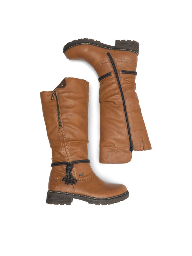 Rieker Kozaki Rieker Z4758-24 Brązowy