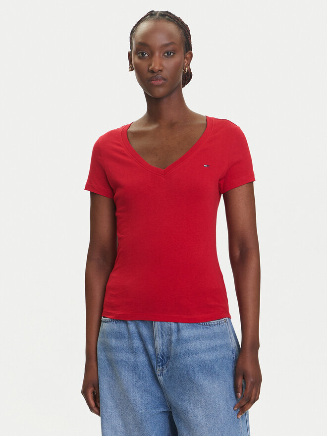 Tommy Jeans Tommy Jeans Set 2 majice DW0DW21367 Šarena Slim Fit