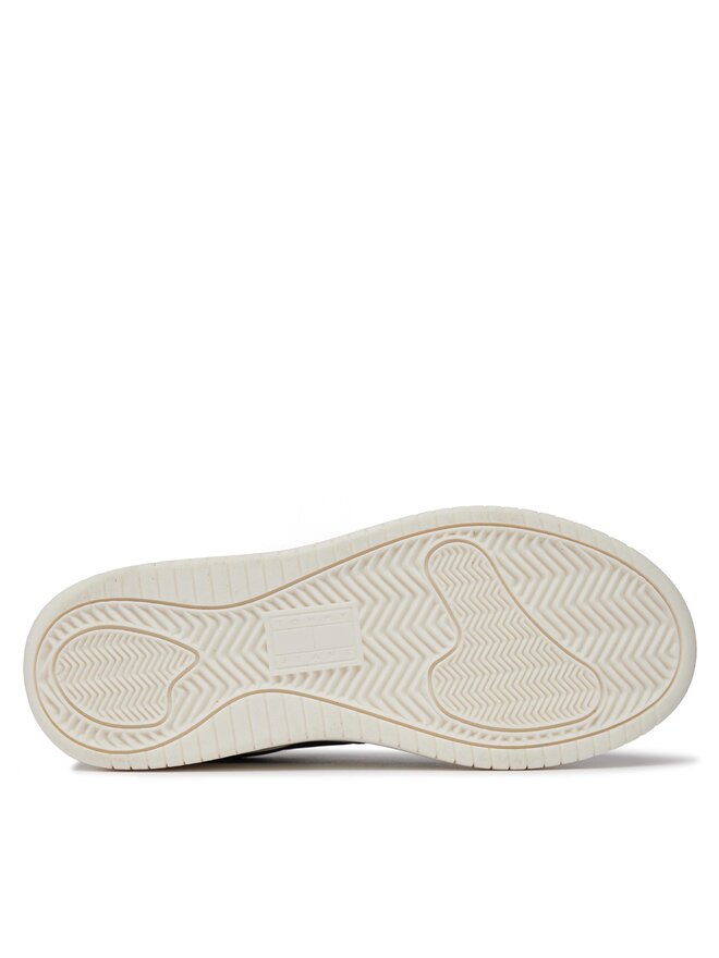 Tommy Jeans Αθλητικά Tommy Jeans Tjw Retro Basket Flatform Charm EN0EN02421 Μαύρο
