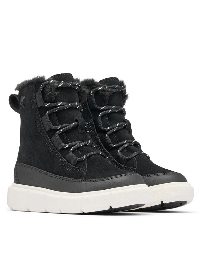 Sorel Čizme za snijeg Sorel Explorer™III Lace Wp 2088512010 Crna