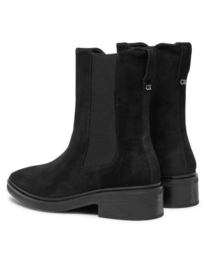 Calvin Klein Kotníková obuv s elastickým prvkem Calvin Klein HW0HW02191 Černá