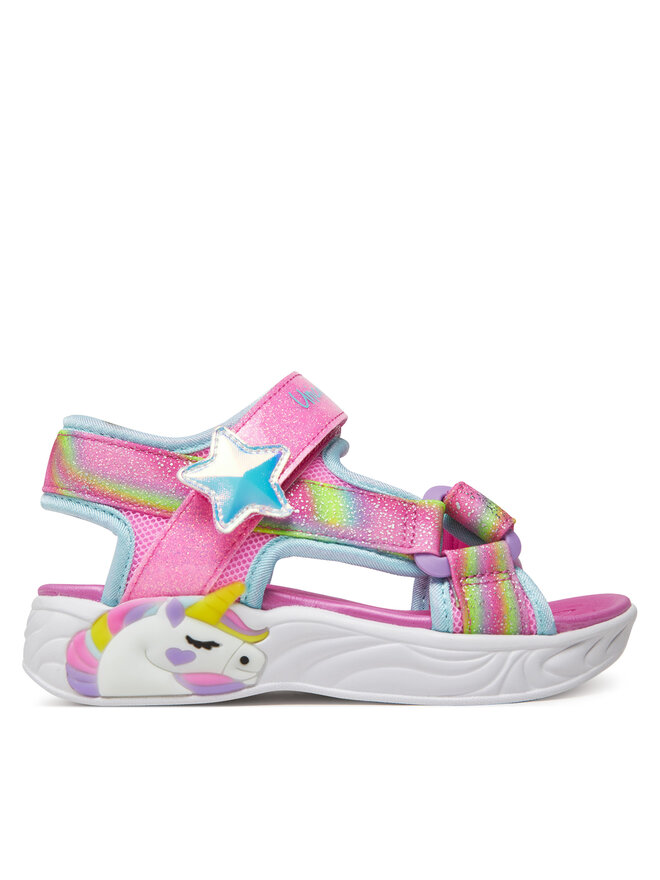 Skechers Sandále Skechers Unicorn Dreams Sandal-Dreamy Unicorns 303107L/PKMT Ružová