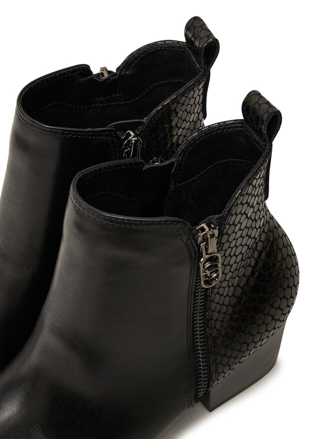 Tamaris Polokozačky Tamaris 1-25398-43 Černá