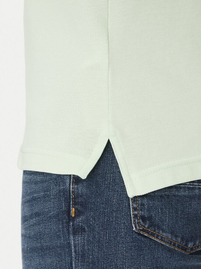 Tommy Hilfiger Tommy Hilfiger Поло 1985 MW0MW17771 Зелений Slim Fit