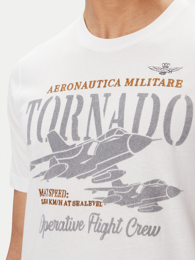 Aeronautica Militare Aeronautica Militare Футболка 251TS2405J641 Білий Regular Fit