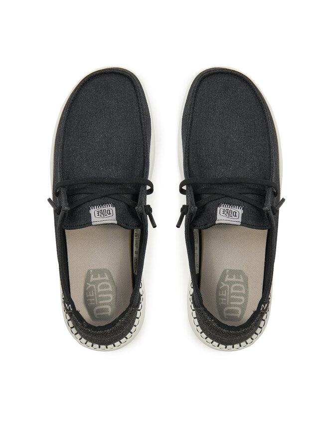 Scarpe Basse Hey Dude Wendy Rise 40074 Nero