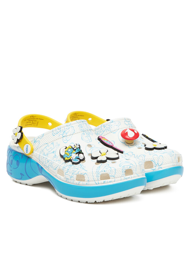 Crocs Natikače Crocs Smurfs Platform Clog 210822 Šarena