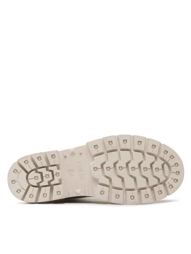 Guess Ботильйони Guess FL7OBI LEA10 Écru