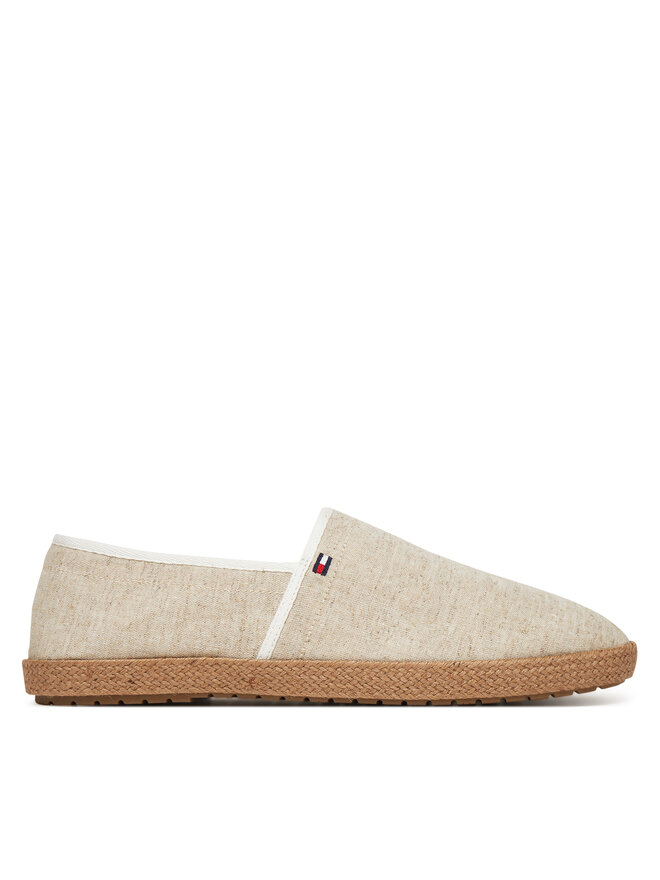 Tommy Hilfiger Еспадрильї Tommy Hilfiger Hilfiger Chambray Espadrille FM0FM05391 Écru