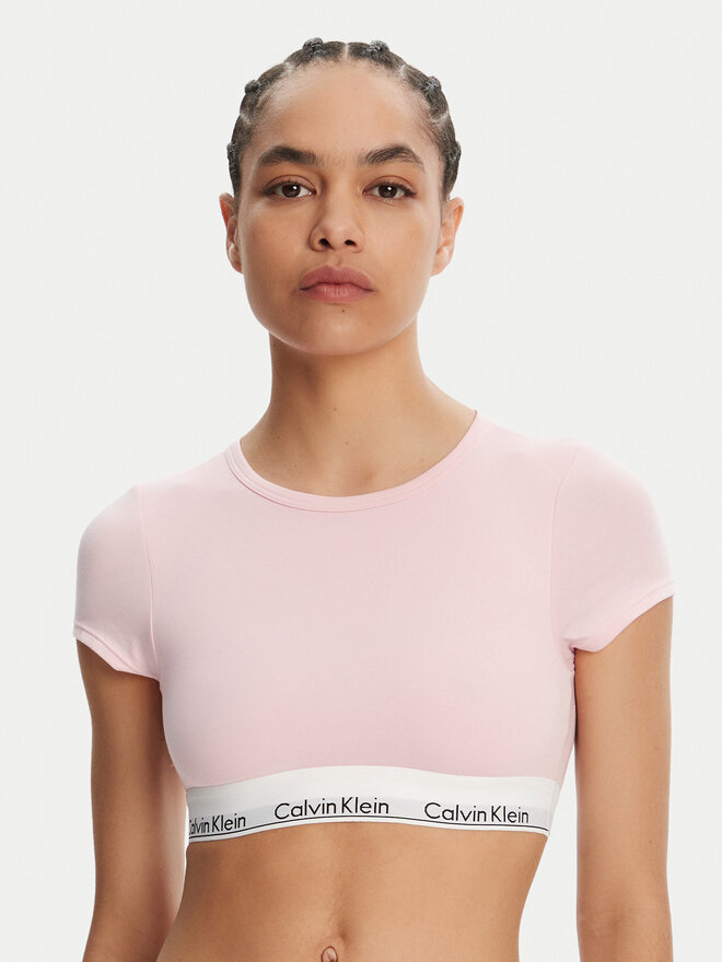 Calvin Klein Underwear Calvin Klein Underwear T-Shirt LV00QF7213 Rosa Slim Fit