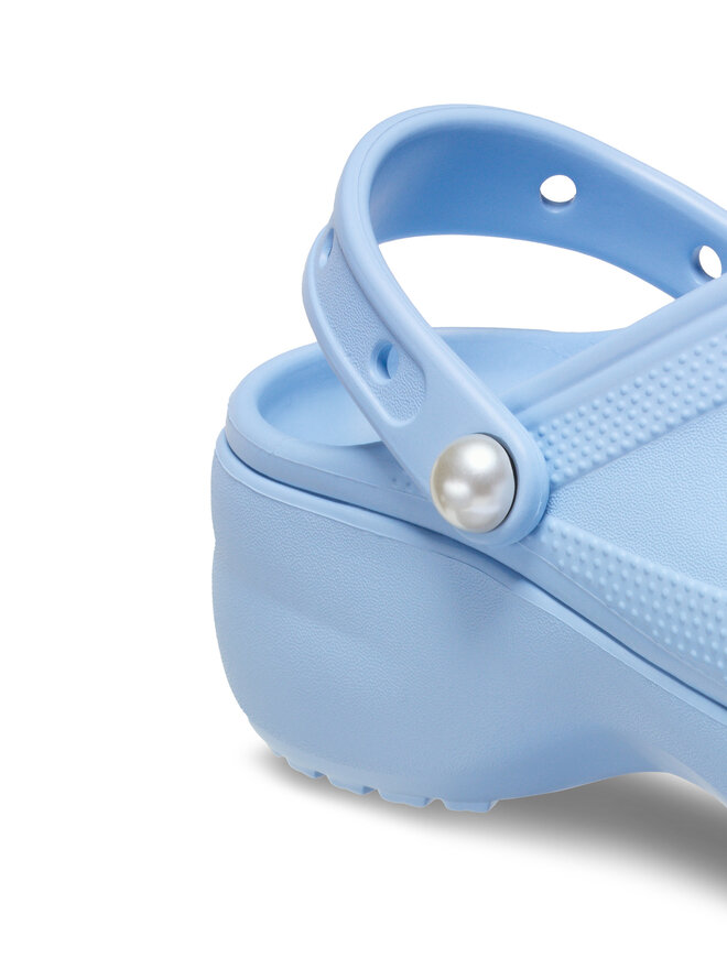 Crocs Παντόφλες Crocs Classic Platform Pearl Clog 211231 Μπλε