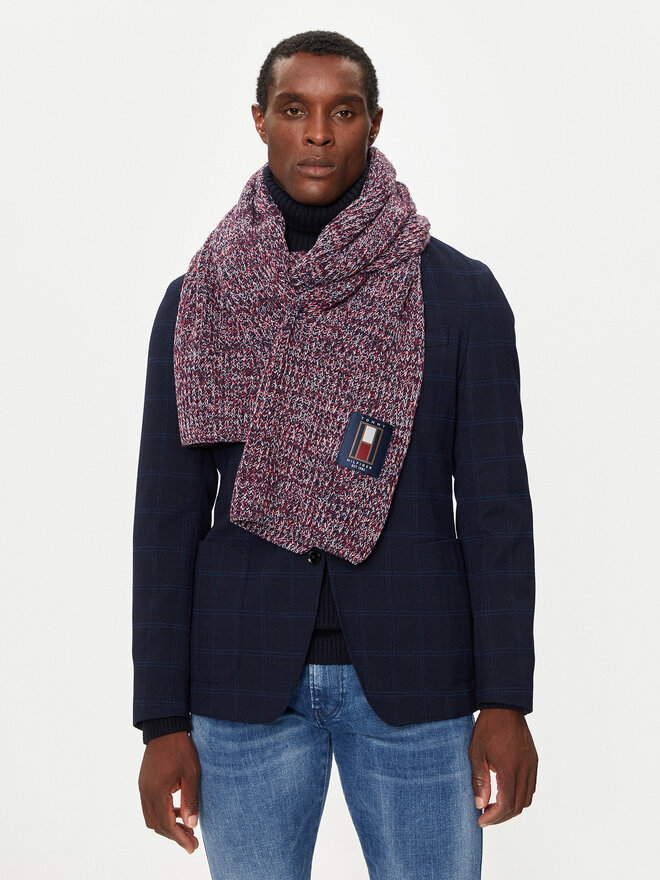 Tommy Hilfiger Šallīte Tommy Hilfiger AM0AM12835 Tumši zils