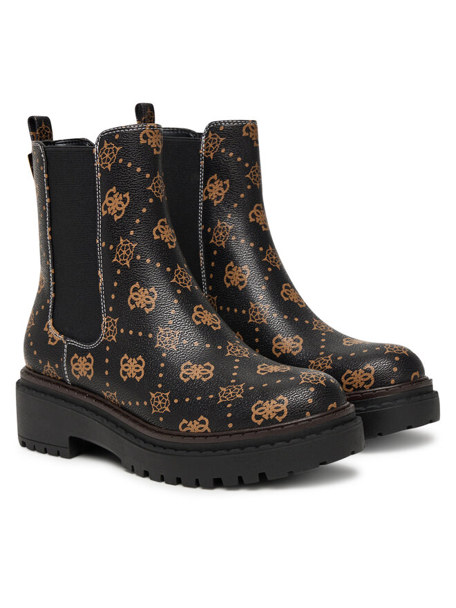 Guess Боти тип челси Guess FLTLNA FAL10 Кафяв