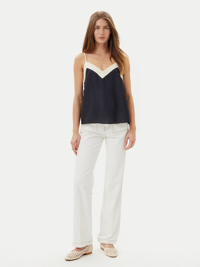 Vero Moda Vero Moda Τοπ Denise 10329790 Μαύρο Regular Fit
