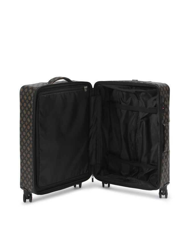 Guess Velký kufr Guess Peony Travel TMPEON P3302 Hnědá