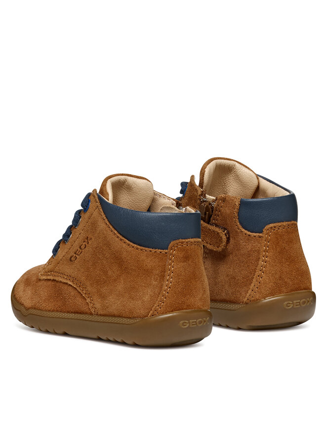 Geox Botines planos Geox B Macchia Boy B464NA 022BC C6000 Marrón