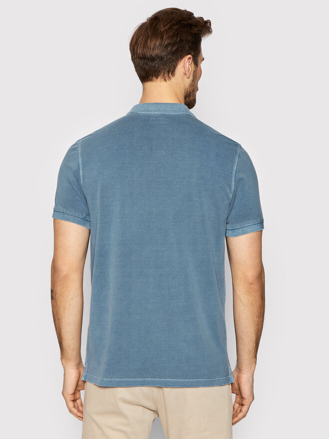 Marc O'Polo Marc O'Polo Poloshirt B21 2266 53000 Blau Regular Fit