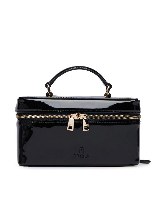 Furla Handtasche Furla Camelia Micro WE00780 BX0246 O6000 Schwarz