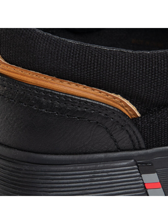 Wrangler Πάνινα παπούτσια Wrangler Monument Slip On S WM01002S Μαύρο
