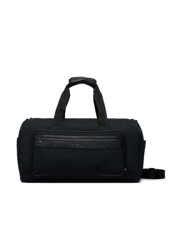 Tommy Hilfiger Tasche Tommy Hilfiger Th Repreve Duffle AM0AM14447 Schwarz