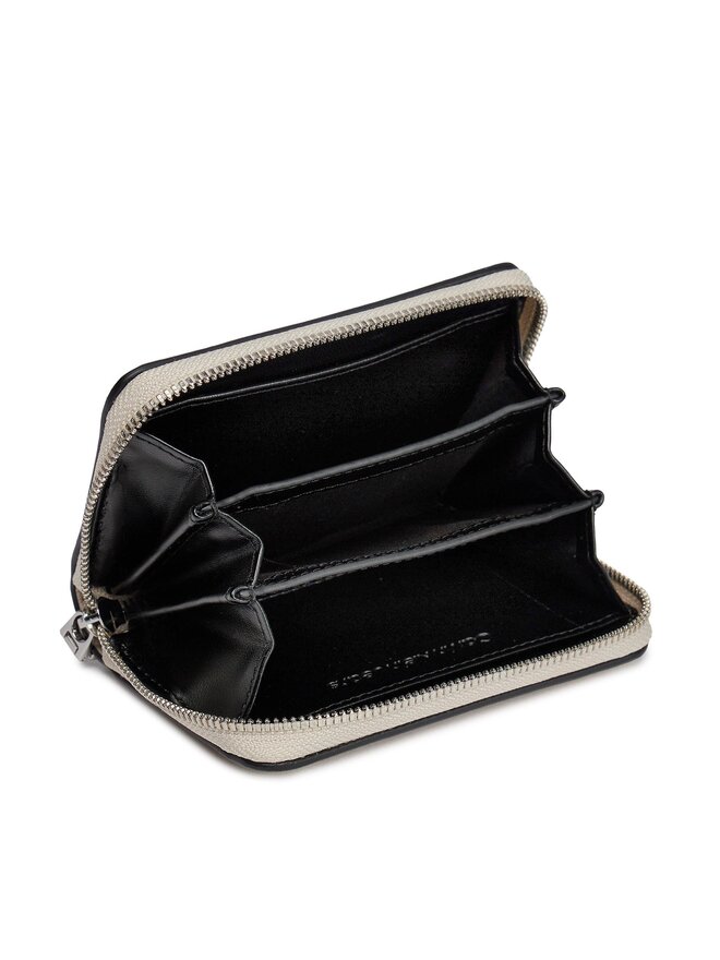 Calvin Klein Pequeña cartera de mujer Calvin Klein Minimal Monogram Med Za K60K611500 Beis