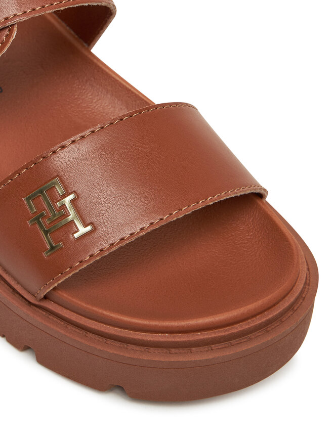 Tommy Hilfiger Σανδάλια Tommy Hilfiger T3A2-33785-0326 S Καφέ