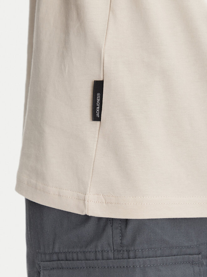 Jack&Jones Jack&Jones Camiseta Recharge 12273070 Beis Relaxed Fit