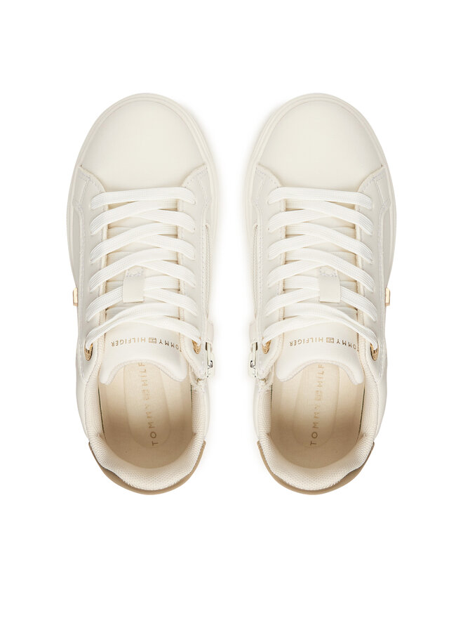 Tommy Hilfiger Sneakers Tommy Hilfiger Low Cut Lace-Up T3A9-34248-1355 S Weiß