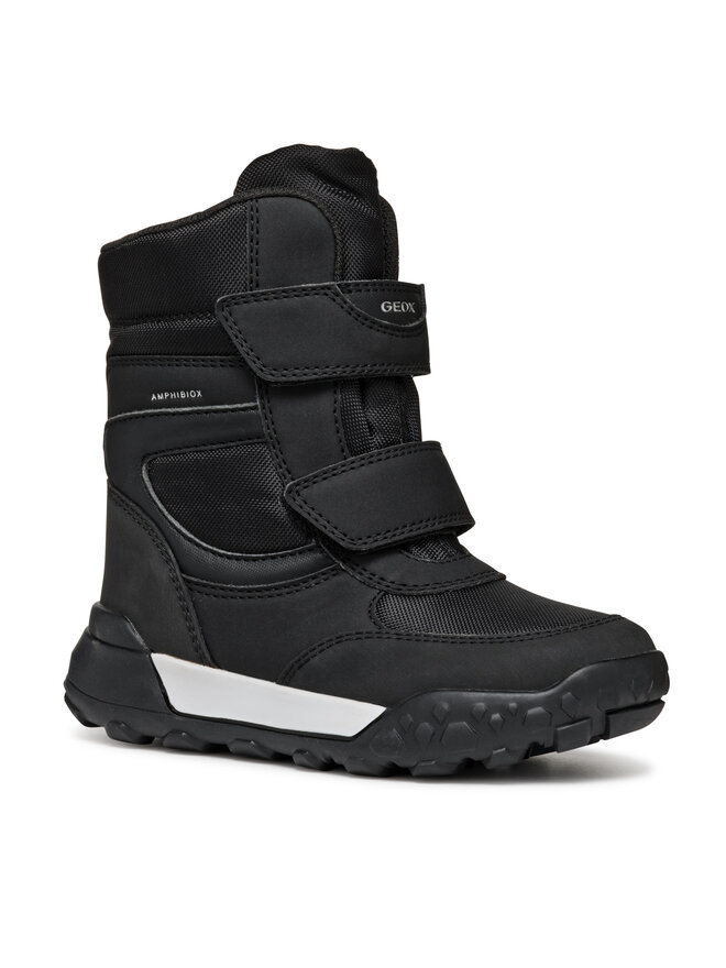 Geox Schneeschuhe Geox J Trekkyup Boy B Abx J46MBB 050FU C0039 M Schwarz