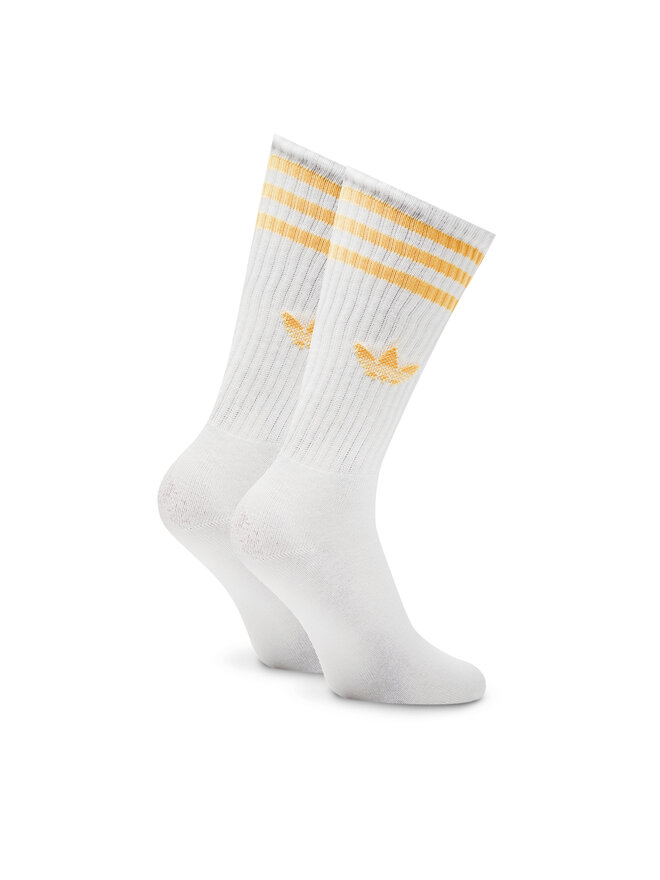 adidas Sada 3 párů vysokých ponožek unisex adidas IX7504 Bílá