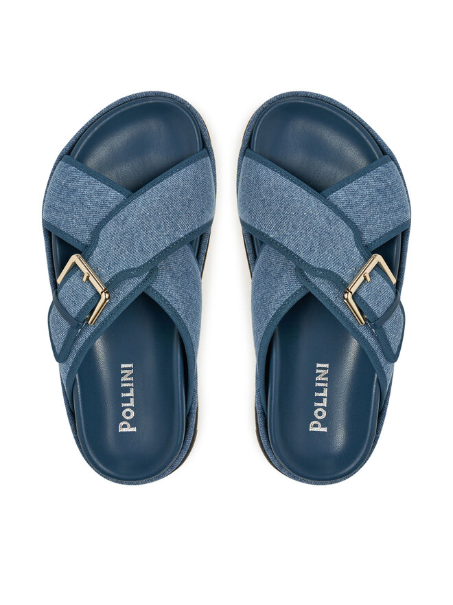 Pollini Pantoletten Pollini SA28094G1MTQ0707 Dunkelblau