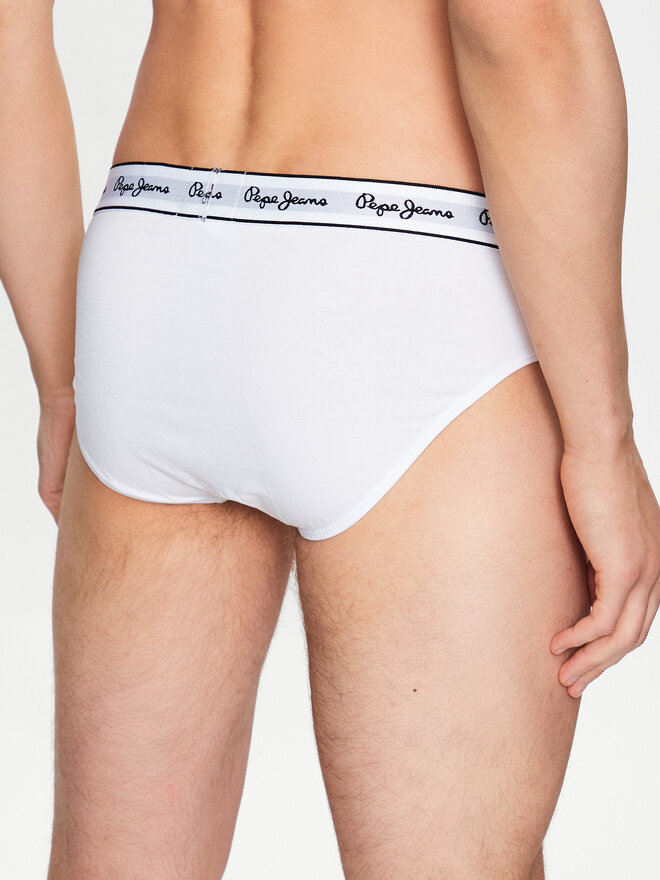 Pepe Jeans Pepe Jeans Σετ σλιπ 3 τμχ. Pepe Bf 3P PMU10970 Λευκό
