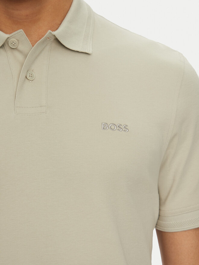 BOSS BOSS Poloshirt Pe_Interlock 50520109 Beige Regular Fit