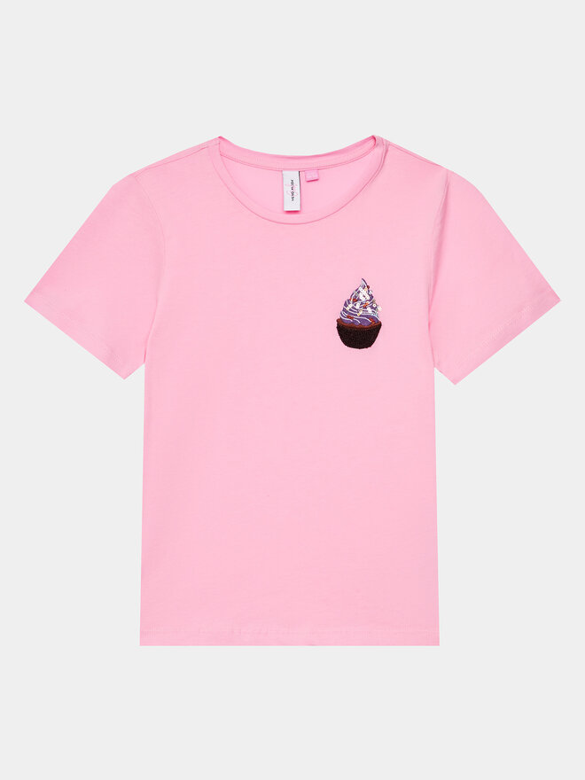 Vero Moda Girl Vero Moda Girl Marškinėliai 10285292 Rožinė Regular Fit