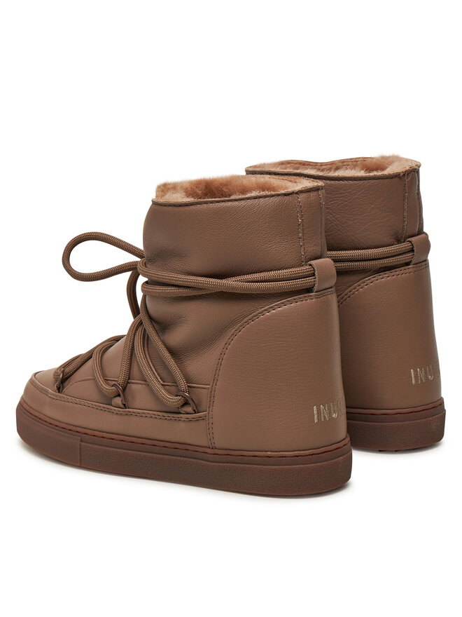 Inuikii Sněhule Inuikii Full Leather 75203-087 Hnědá