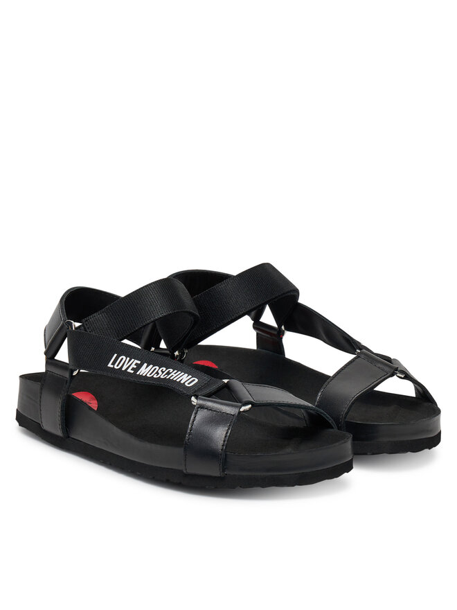 LOVE MOSCHINO Sandale LOVE MOSCHINO JA16263G0MIA0000 Negru