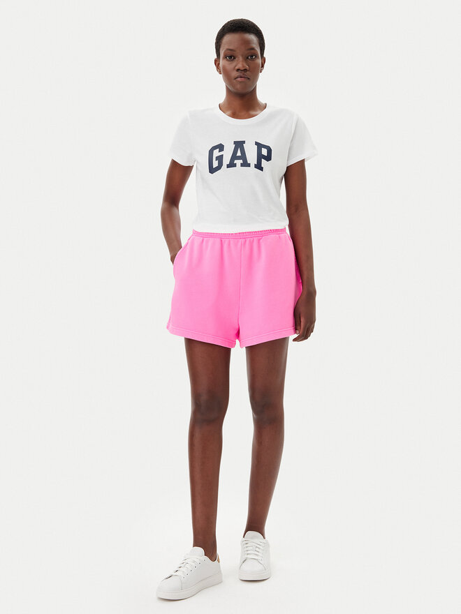 Gap Gap T-Shirt 729555-12 Weiß Regular Fit
