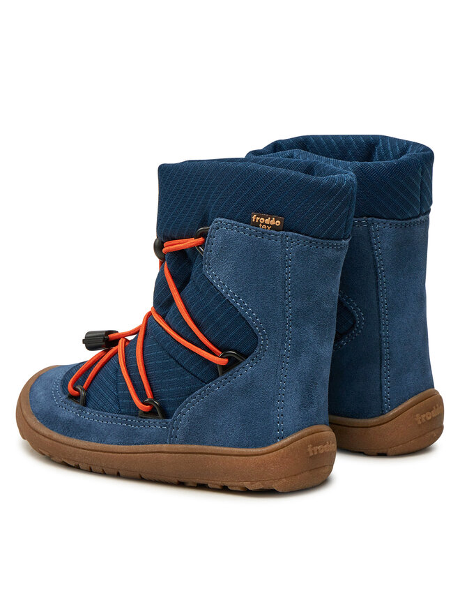 Froddo Μπότες Froddo Barefoot Tex Track Wool G3160239-2 M Μπλε