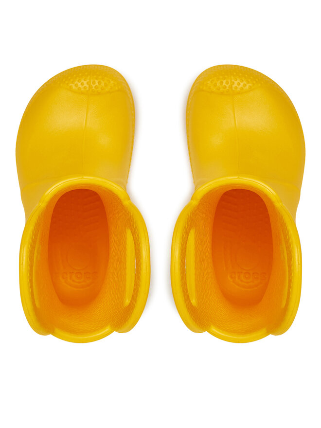 Crocs Kalosze Crocs Handle It Rain Boot T 211056 Żółty