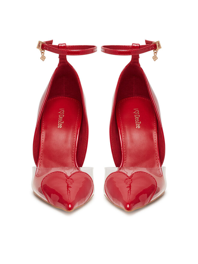 DeeZee High Heels DeeZee PX096 02 Rot
