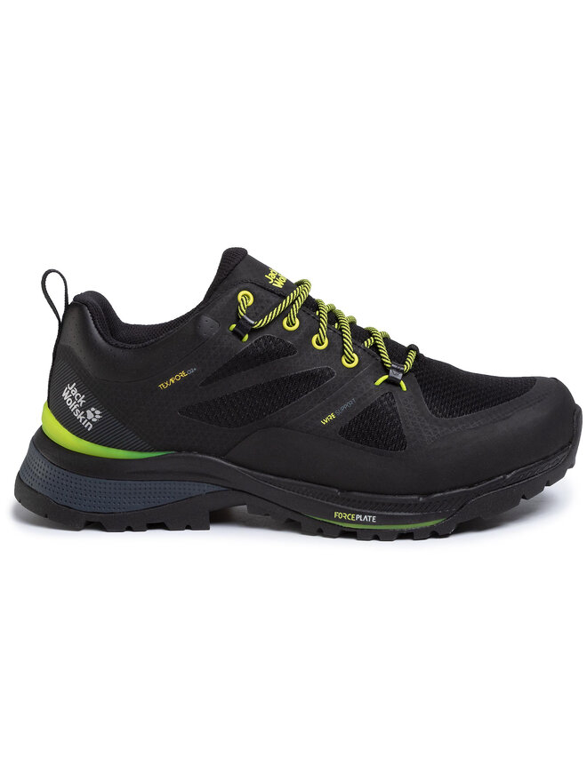 Jack Wolfskin Трекінгові черевики Jack Wolfskin Force Striker Texapore Low M 4038841 Чорний