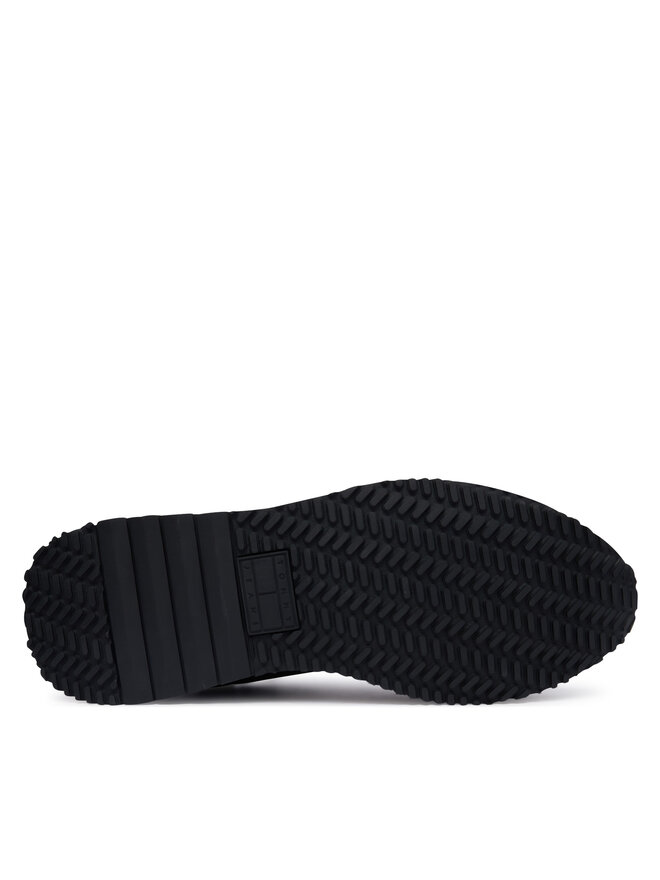 Tommy Jeans Sneakers Tommy Jeans Tjm Eva Runner Mix Material EM0EM01737 Schwarz
