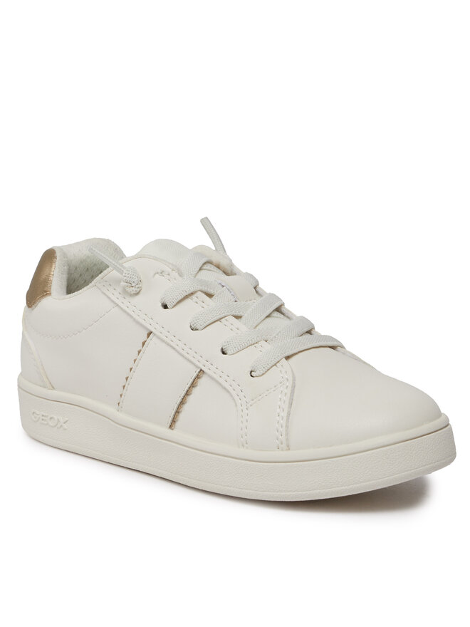 Geox Sneakersy Geox J Eclyper Girl J36LRC 000BC C0588 S Bílá