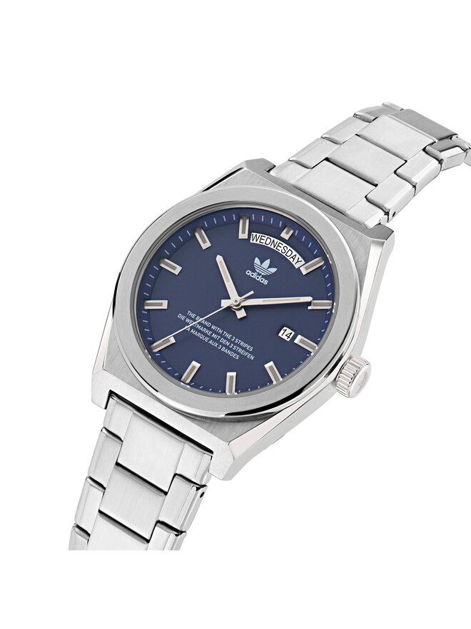 Годинник adidas Originals Code Five AOSY23539 Срібний | evzuttya